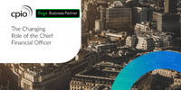 buildings and text header the changing role of the chief financial officer 