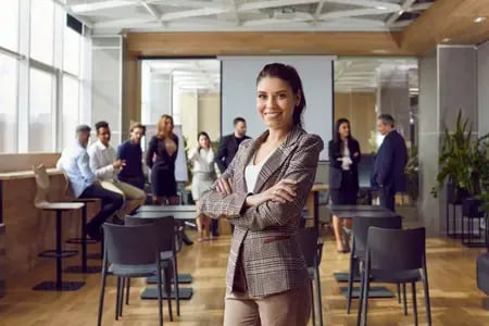 business people using Sage Intacct