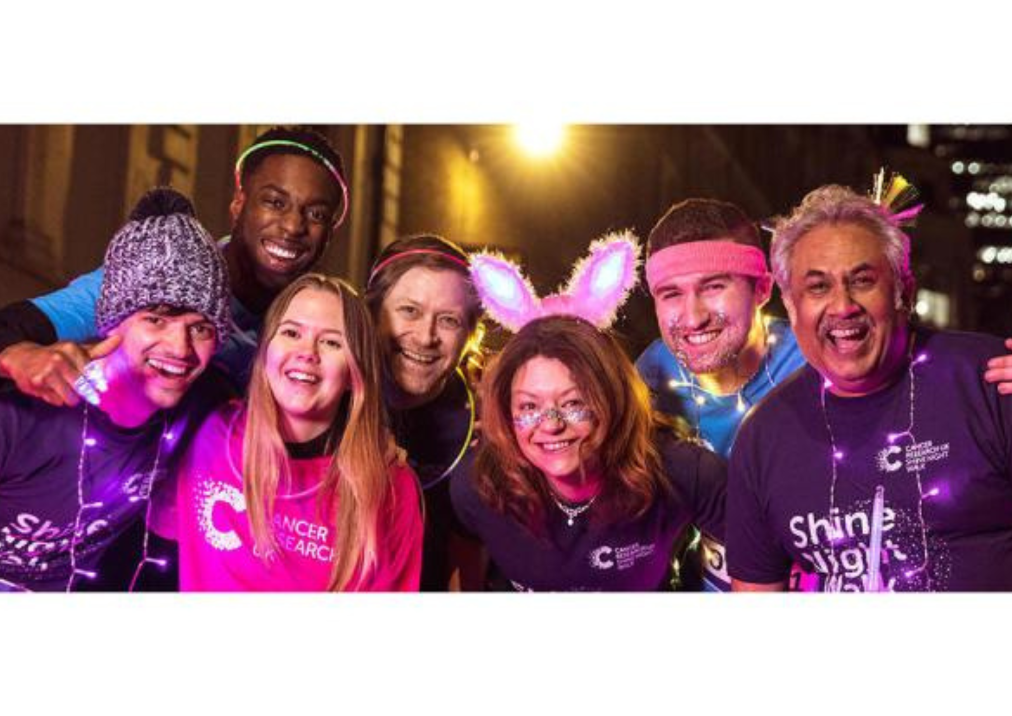 CPiO is taking part in the Cancer Research Shine Night Walk