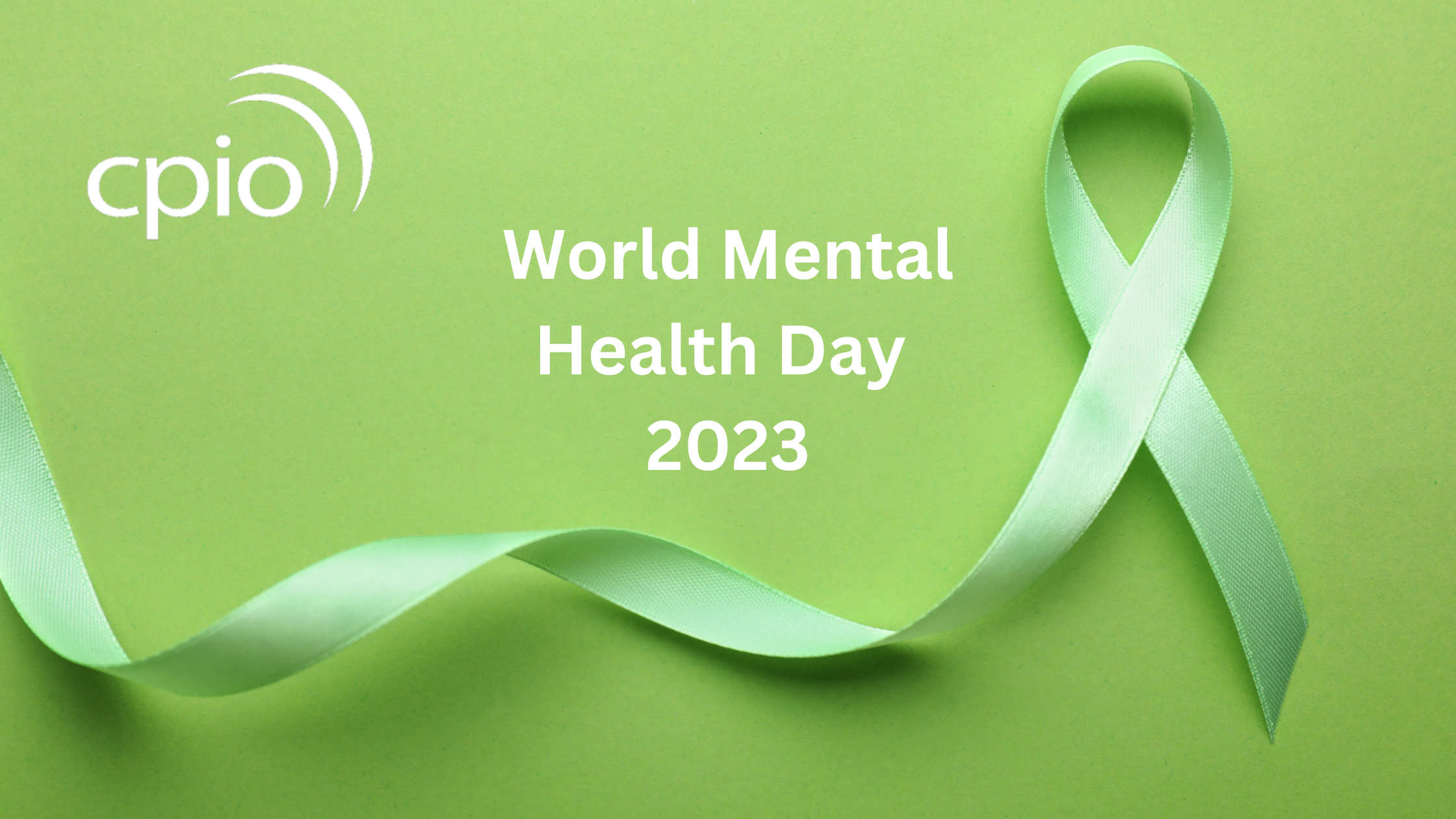 Tuesday October 10th marks World Mental Health Day 2023