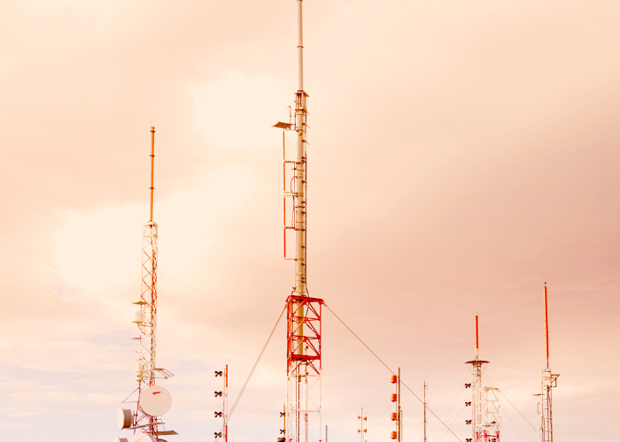 communication towers